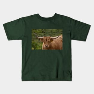 A Scottish Highland Cow Kids T-Shirt